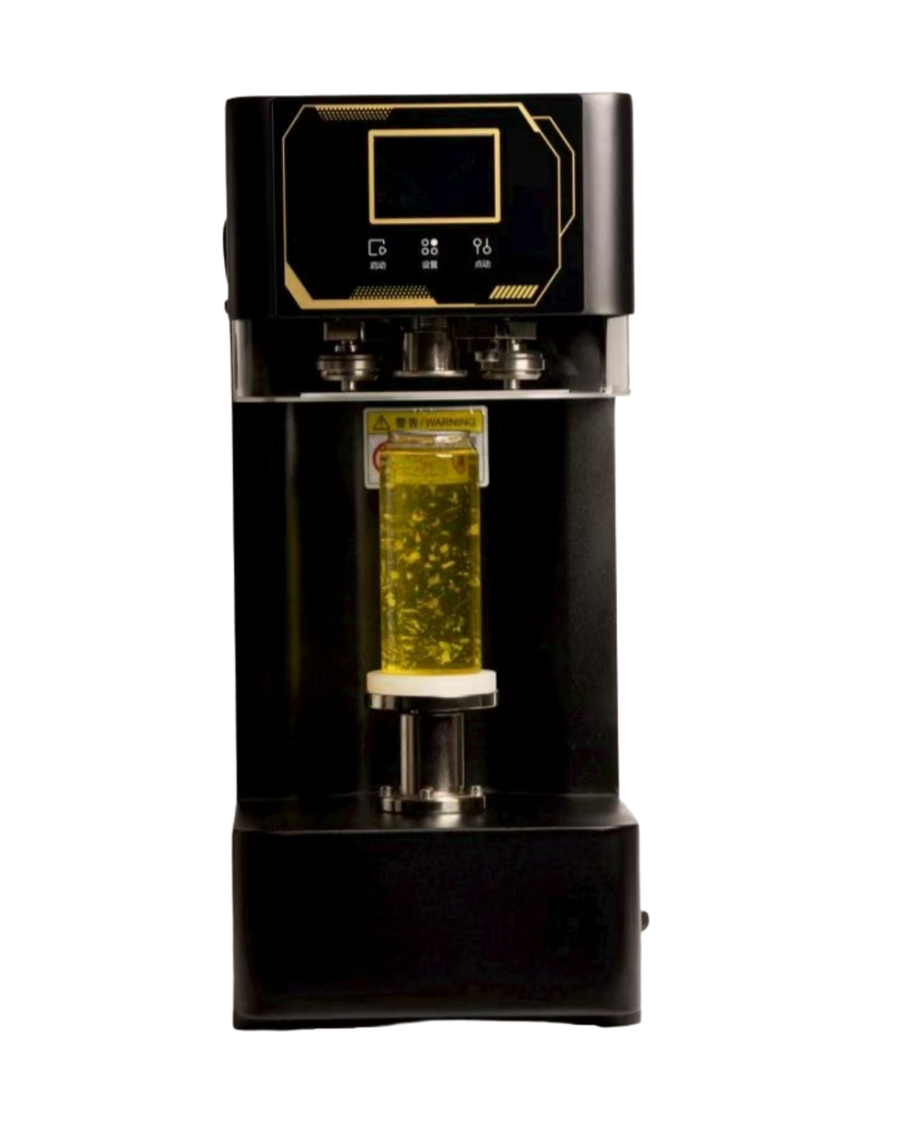 Commercial Automatic Can Sealer Machine — Black